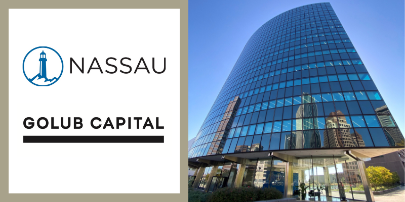 Nassau Financial Group and Golub Capital Close Minority Equity Investment